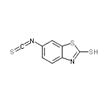 CAS#: 132474-66-9， 6-Isothiocyanato-1,3-Benzothiazole-2(3H)-Thione