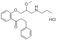 CAS#: 132798-30-2， 1-[2-(2-Methoxy-3-Propylaminopropoxy)Phenyl]-3-Phenylpropan-1-One Hydrochloride