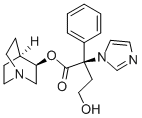 CAS 登录号：132829-83-5， [(8R)-1-氮杂双环[2.2.2]辛烷-8-基](2R)-3-羟基-2-咪唑-1-基-2-苯丙酸酯