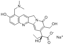 CAS#: 132877-29-3， (2S)-2-[1-(Dimethylaminomethyl)-2-Hydroxy-8-(Hydroxymethyl)-9-Oxo-11H-Indolizino[1,2-b]Quinolin-7-Yl]-2-Hydroxybutanoic Acid