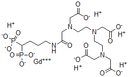 CAS#: 133049-44-2， Gadolinium Dtpa-4-aminobutane-1,1-diphosphonate