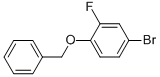 structure of CAS# 133057-82-6, 4-Bromo-2-Fluoro-1-(Phenylmethoxy)-Benzene