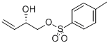 structure of CAS# 133095-74-6, (2S)-3-Butene-1,2-Diol 1-(4-Methylbenzenesulfonate);4-Methylbenzenesulfonic Acid [(2S)-2-Hydroxybut-3-Enyl] Ester;(S)-1-Tosyloxy-3-Buten-1-Ol;(S)-2-Hydroxy-3-Butenyl Tosylate