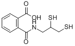 CAS#: 13312-78-2， N-(2,3-Dimercaptopropyl)Phthalamidic Acid