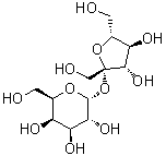 CAS#: 13322-96-8， alpha-D-Fructofuranosyl alpha-D-Galactopyranoside