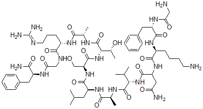 CAS#: 133337-29-8， Locusta migratoria accessory gland myotropin I