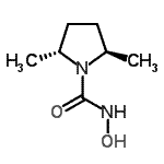 CAS#: 133378-82-2， (2R,5R)-N-Hydroxy-2,5-Dimethyl-1-Pyrrolidinecarboxamide