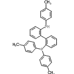 结构式 CAS# 133545-24-1, 二(4-甲基苯基){2'-[(4-甲基苯基)膦基]-2-联苯基}膦