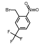 CAS#: 133605-28-4， 2-(Bromomethyl)-1-Nitro-4-(Trifluoromethyl)Benzene