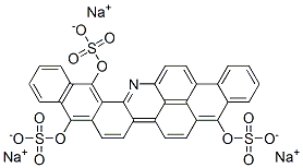 CAS#: 13390-52-8， Trisodium Anthra[2,1,9-mna]Naphth[2,3-h]Acridine-5,10,15-Triyl Tris(Sulphate)