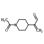 CAS#: 134477-68-2， 2-(1-Acetyl-4-Piperidinyl)Acrylaldehyde