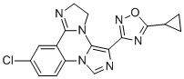 CAS#: 134516-99-7， 11-Chloro-5-(5-Cyclopropyl-1,2,4-Oxadiazol-3-Yl)-2,3-Dihydro-Diimidazo[1,5-a:1',2'-c]Quinazoline