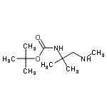 CAS#: 134597-95-8， 2-Methyl-2-Propanyl [2-Methyl-1-(Methylamino)-2-Propanyl]Carbamate