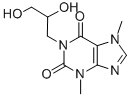 CAS#: 13460-96-3， 1-(2,3-Dihydroxypropyl)-3,7-Dihydro-3,7-Dimethyl-1H-Purine-2,6-Dione