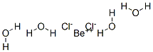 CAS 登录号：13466-27-8， 铍氯化物四水合物