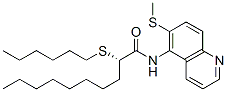 CAS#: 134991-85-8， 2-Hexylsulfanyl-N-(6-Methylsulfanylquinolin-5-Yl)Decanamide
