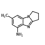 CAS#: 135513-35-8， 7-Methyl-2,3-Dihydro-1H-Pyrrolo[1,2-a]Benzimidazol-5-Amine