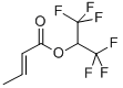 structure of CAS# 135771-94-7, 2-Butenoic Acid 2,2,2-Trifluoro-1-(Trifluoromethyl)Ethyl Ester