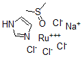 CAS#: 135908-84-8， Sodium Dimethylsulfoxideimidazoletetrachlororuthenate(III)