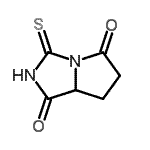 CAS#: 13591-06-5， 3-Thioxotetrahydro-1H-Pyrrolo[1,2-c]Imidazole-1,5(6H)-Dione