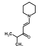 CAS 登录号：13606-83-2， (1E)-4-甲基-1-(1-哌啶基)-1-戊烯-3-酮