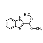 CAS#: 13616-10-9， 2-(Dimethoxymethyl)-1H-Benzimidazole