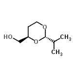 CAS#: 136264-10-3， [(2S,4R)-2-Isopropyl-1,3-Dioxan-4-Yl]Methanol