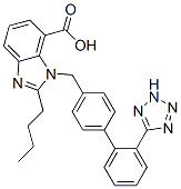 CAS#: 136284-47-4， 2-Butyl-3-[[4-[2-(2H-Tetrazol-5-Yl)Phenyl]Phenyl]Methyl]Benzimidazole-4-Carboxylic Acid