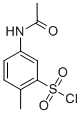 结构式 CAS# 13632-07-0, 5-乙酰氨基-2-甲基苯磺酰氯