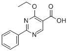 结构式 CAS# 136326-10-8, 4-乙氧基-2-苯基-5-嘧啶羧酸