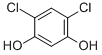 structure of CAS# 137-19-9, 4,6-Dichloro-1,3-Benzenediol;4,6-Dichlororesorcinol;4,6-Dichloro-1,3-Benzenediol;Zinc00388201