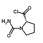 CAS#: 137004-50-3， 1-Carbamoyl-L-Prolyl Chloride