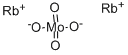 structure of CAS# 13718-22-4, (T-4)-Molybdate Rubidium (1:2);RUBIDIUM MOLYBDENUM OXIDE, 99.5% (METALS BASIS);(Beta-4)-Molybdate(Moo42-Dirubidium;Molybdic Acid Dirubidium Salt