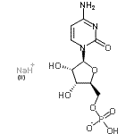 CAS#: 13718-47-3， Sodium 4-amino-1-[5-O-(hydroxyphosphinato)-beta-L-ribofuranosyl]-2(1H)-pyrimidinone