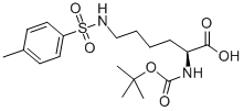 structure of CAS# 13734-29-7, N2-[(1,1-Dimethylethoxy)Carbonyl]-N6-[(4-Methylphenyl)Sulfonyl]-L-Lysine;Nalpha-(Tert-Butoxycarbonyl)-Nepsilon-P-Tosyl-L-Lysine;N-.ALPHA.-BOC-N-.EPSILON.-TOSYL-L-LYSINE;Na-T-Boc-N-Epsilon-P-Tosyl-L-Lysine