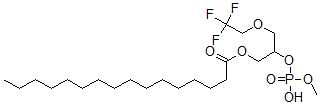 CAS#: 137464-44-9， [2-(Hydroxy-Methoxyphosphoryl)Oxy-3-(2,2,2-Trifluoroethoxy)Propyl] Hexadecanoate