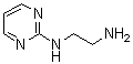 structure of CAS# 137583-05-2, N-(2-Pyrimidinyl)-1,2-Ethanediamine;N-(2-Aminoethyl)-N-pyrimidin-2-ylamine;N-(2-aminoethyl)pyrimidin-2-amine;N-(pyrimidin-2-yl)ethane-1,2-diamine