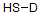 CAS#: 13762-18-0， Dihydrogen Sulfide-D1