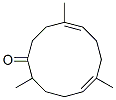 CAS#: 13786-90-8， 4,8,12-Trimethyl-4,8-Cyclododecadien-1-One