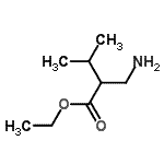 CAS#: 137864-75-6， Ethyl 2-(Aminomethyl)-3-Methylbutanoate