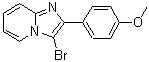 CAS#: 138023-17-3， 3-Bromo-2-(4-Methoxyphenyl)Imidazo[1,2-a]Pyridine