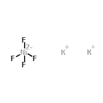 CAS#: 13859-60-4， Dipotassium Tetrafluoronickelate(2-)
