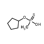 CAS#: 138657-60-0， O-Cyclopentyl Hydrogen Methylphosphonothioate