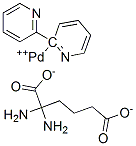 CAS#: 139280-48-1， 2,2'-Bipyridine-alpha,alpha'-diaminoadipic acid palladium(II)