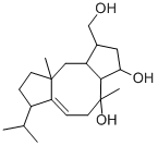 CAS#: 139552-97-9， 1,2,3,3a,4,5,7,8,9,9a,10,10a-Dodecahydro-1-(Hydroxymethyl)-4,9a-Dimethyl-7-(1-Methylethyl)-Dicyclopenta(a,d)Cyclooctene-3,4-Diol