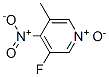 structure of CAS# 13958-88-8, 3-Fluoro-5-Methyl-4-Nitro-Pyridine 1-Oxide;3-FLUORO-4-NITRO-5-PICOLINE 1-OXIDE;3-FLUORO-4-NITRO-5-PICOLINE N-OXIDE
