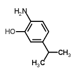 CAS#: 139729-85-4， 2-Amino-5-Isopropylphenol