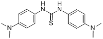 structure of CAS# 13991-81-6, 4,4'-Bis(Dimethylamino)Thiocarbanilide;Aids-019376;4,4'-Bis(Dimethylamino)Thiocarbanilide;Nsc43953