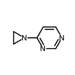 CAS#: 140212-80-2， 4-(1-Aziridinyl)Pyrimidine