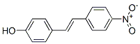 structure of CAS# 14064-83-6, 4-Hydroxy-4'-Nitrostilbene;4-[2-(4-Nitrophenyl)Ethenyl]Phenol;4-[(E)-2-(4-Nitrophenyl)Vinyl]Phenol;4-[2-(4-Nitrophenyl)Vinyl]Phenol